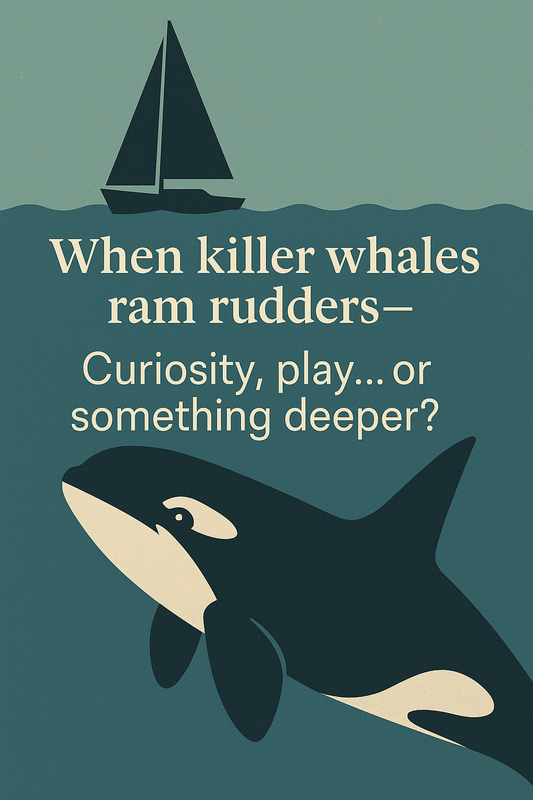 When killer whales ram rudders - curiosity, play....or something deeper?